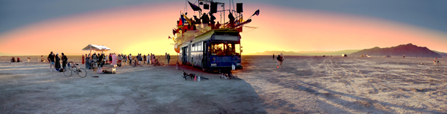 Bojon Burning Man 2010 Moonshine Sunrise