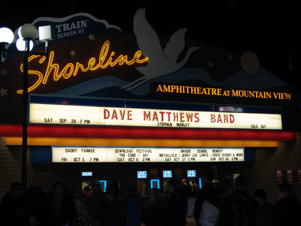 Dave Matthews Shoreline